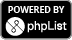 powered by phpList 3.3.8, © phpList ltd